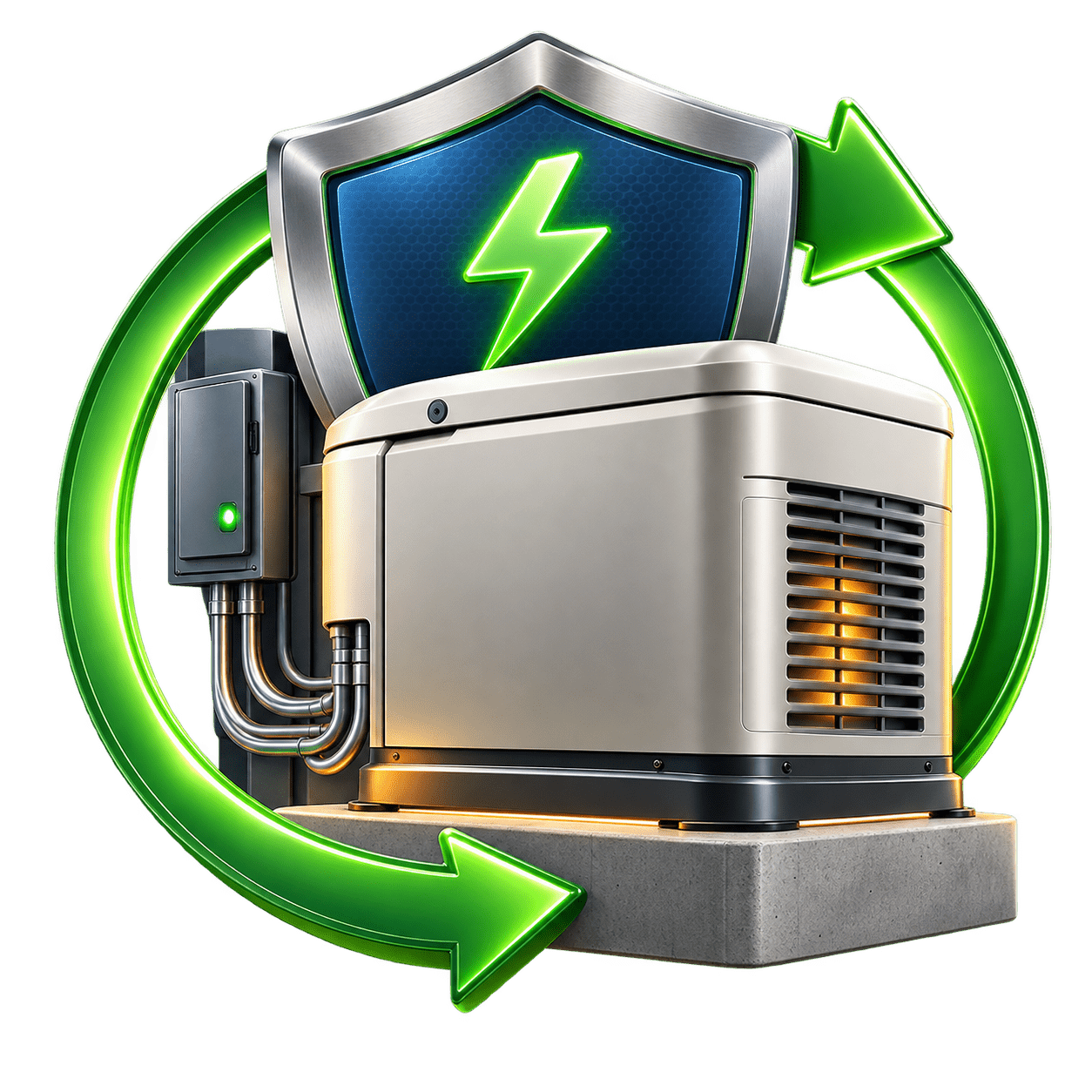 Generator-ready resiliency icon
